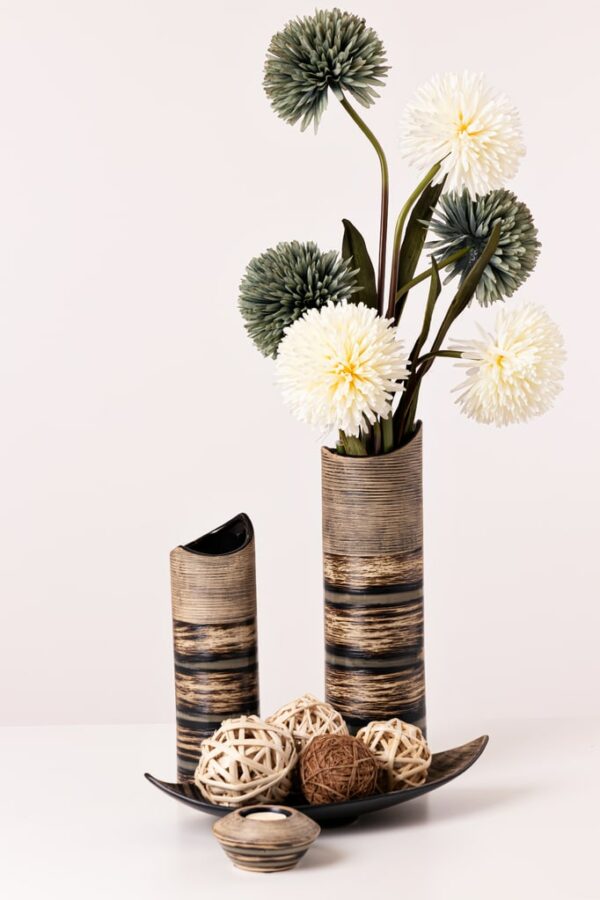 Ceramic vase from the Hannah series - 39 cm