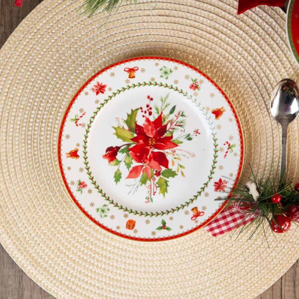 Christmas Appetizer or Dessert Plate - Christmas Star