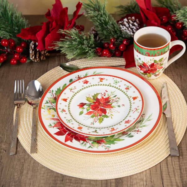 Christmas Appetizer or Dessert Plate - Christmas Star