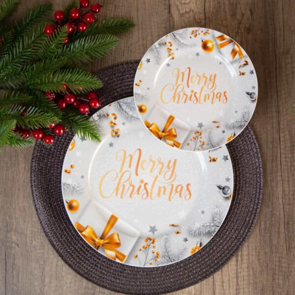 Christmas Appetizer or Dessert Plate - The Magic of Christmas