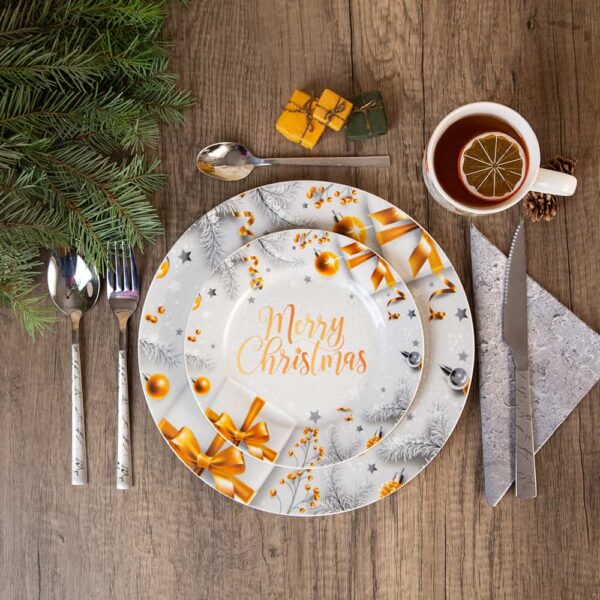 Christmas Appetizer or Dessert Plate - The Magic of Christmas