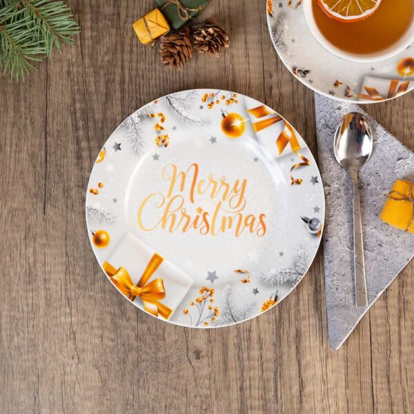 Christmas Main Course Plate - The Magic of Christmas