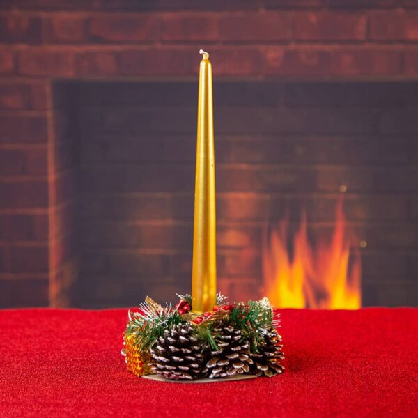 Exquisite Christmas Candle Holder - Enchantment