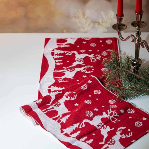 Christmas runner - Deers, small