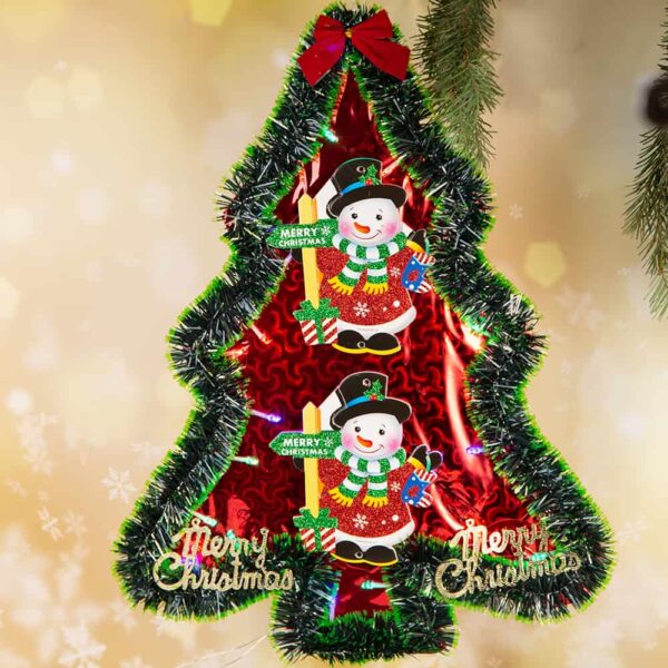 Glowing Christmas Tree Decoration - Bright Night