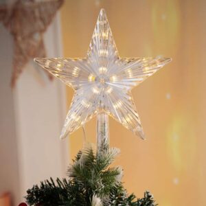 Glowing Christmas Star Decoration - Starlight Sparkle