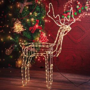 Illuminated Decoration - Reindeer - Radiant Beauty