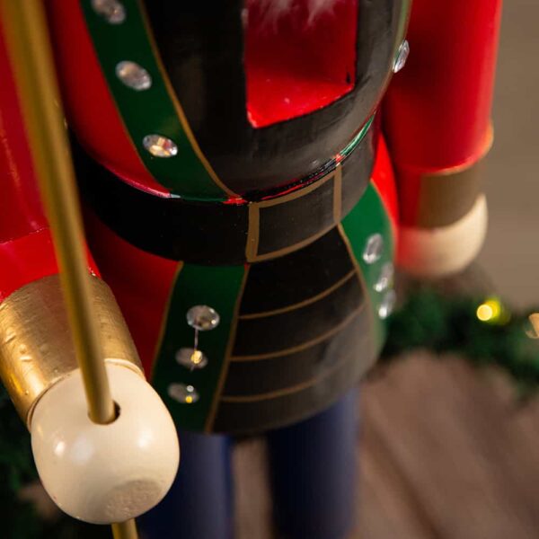 Christmas Toy Soldier Figure - Festive Uniform