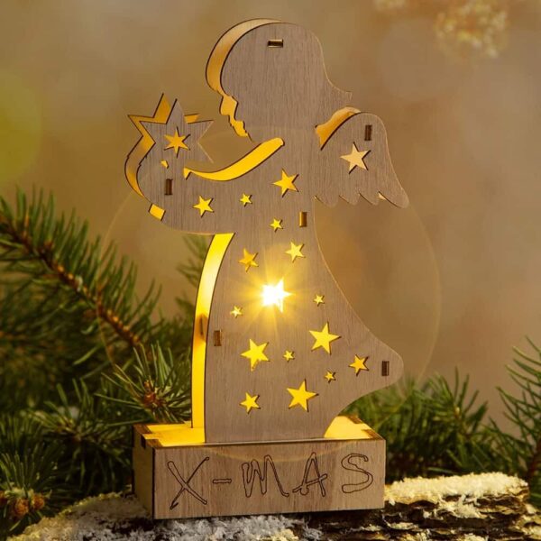 Lighted Christmas Angel