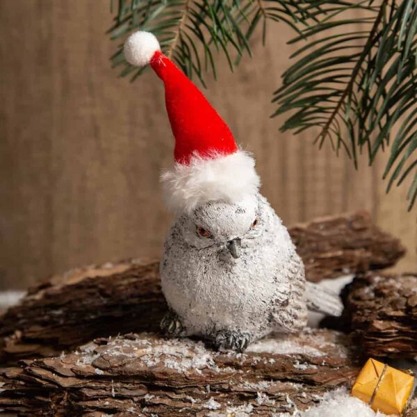 Christmas decoration - Birds with hats