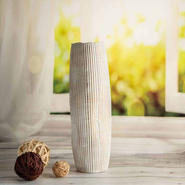 Ceramic vase from the series Golden Magic - XXL