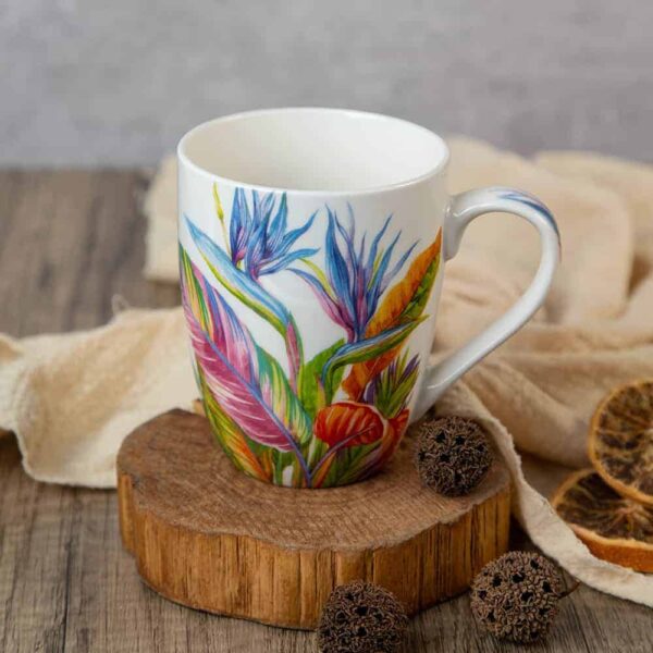 Gift mug - Flowers 350ml