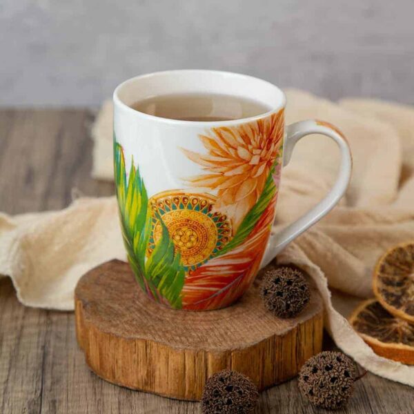 Gift mug - Flowers 350ml