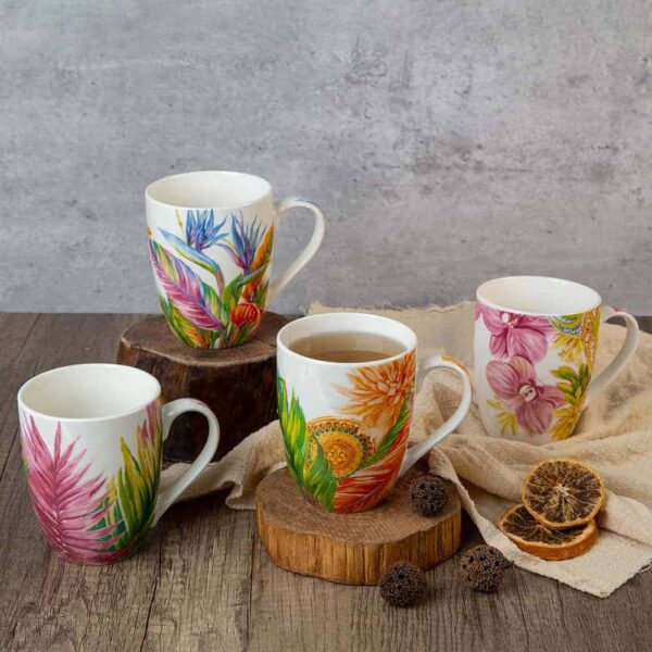 Gift mug - Flowers 350ml