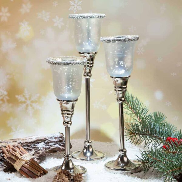 Christmas candlestick Gold - M