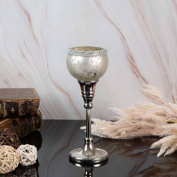 Christmas candlestick Silver - S