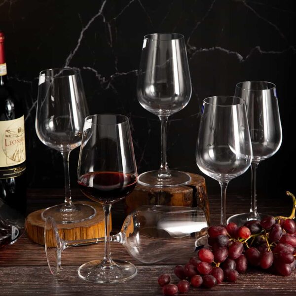 Red wine glasses from the Strix series - 450ml