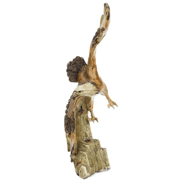 Decorative figurine eagle on a rock from the Animal Kingdom set