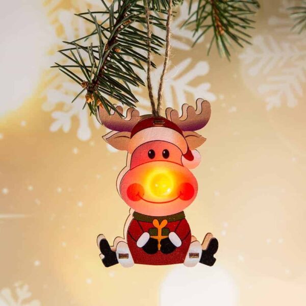 Lighted Christmas Toy - Reindeer/Snowman/Santa Claus