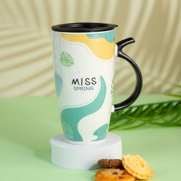 Gift Mug with Lid - Four Seasons 530ml