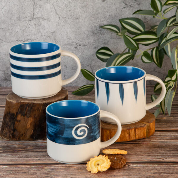 Gift Mug - Blue Tones 350ml