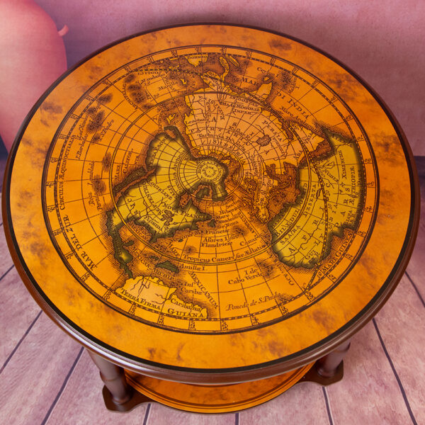 Serving Table - World Map