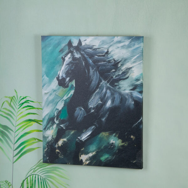 Painting  - Black horse