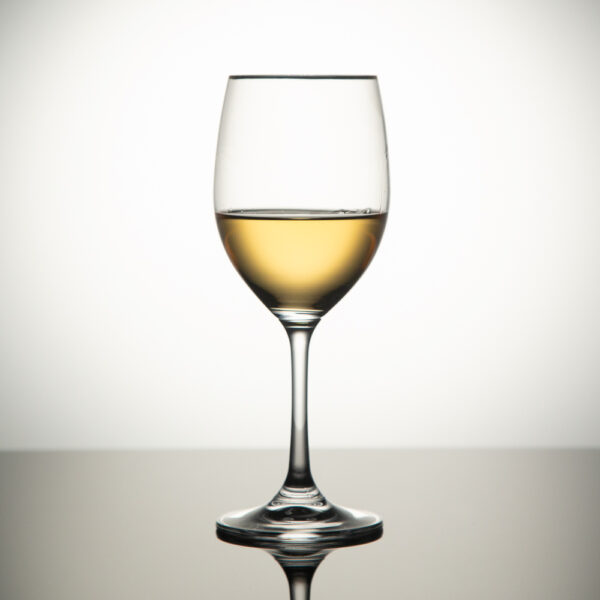 Set of white wine glasses from the Gold series 350ml