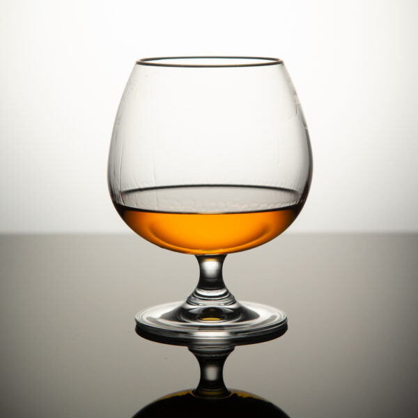 Set of glasses for cognac from the Gold series 580ml