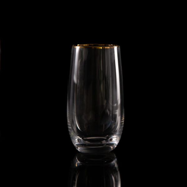 Set of glasses for water from the Gold series 410ml