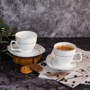 Set of two cups and saucers - Comfort 220ml.