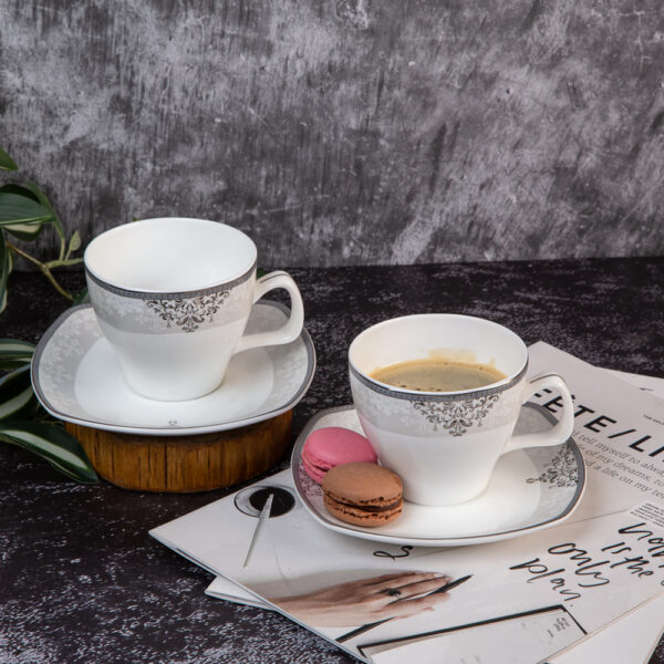 Set of two cups and saucers - Luxury 220ml.