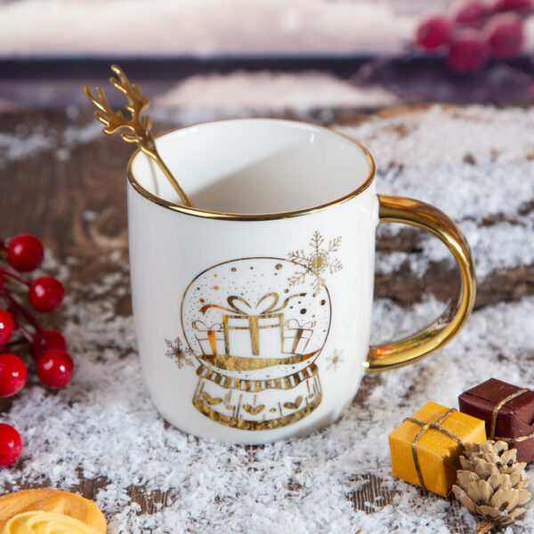 Christmas Mug Deer Antlers - 340ml