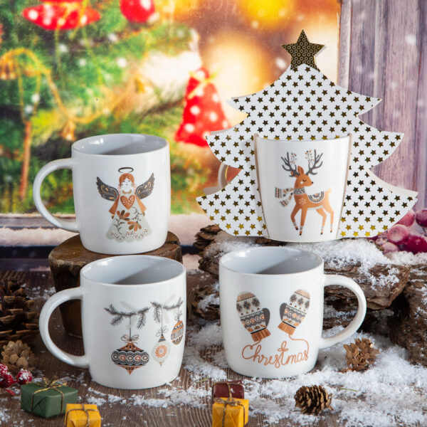 Deer Christmas mug - 340ml