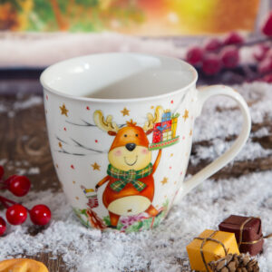 Christmas Mug Animals - 550ml