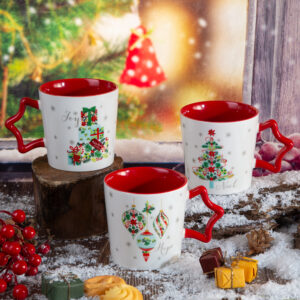 Star Christmas mug - 340ml