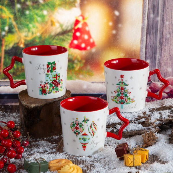 Star Christmas mug - 340ml