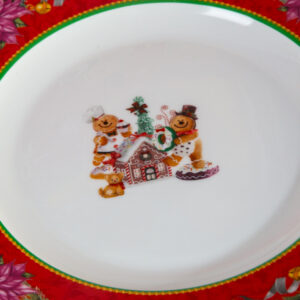 Set of two Christmas plates Koulouraki - 26cm