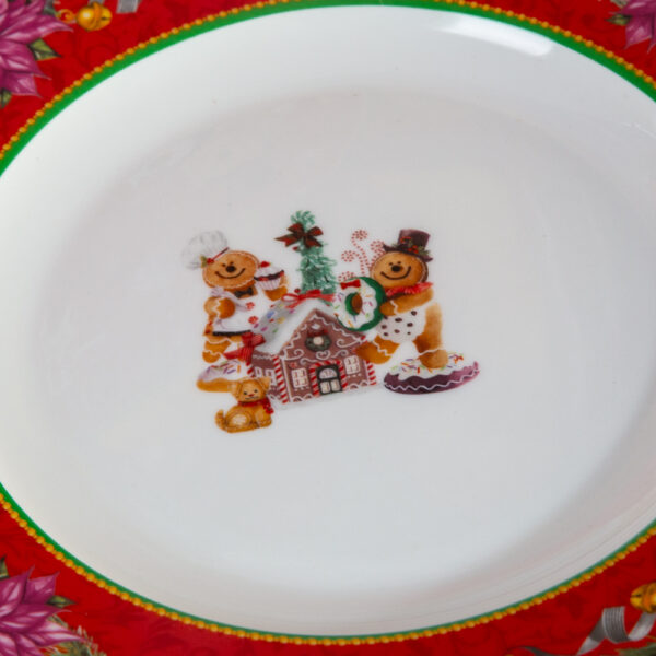 Set of two Christmas plates Koulouraki - 26cm