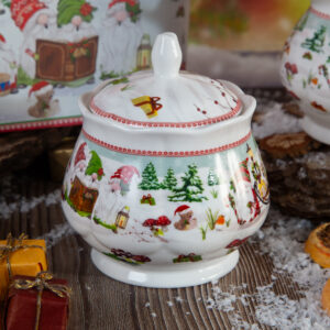 Set of sugar bowl and milk jug in a box - Goblins