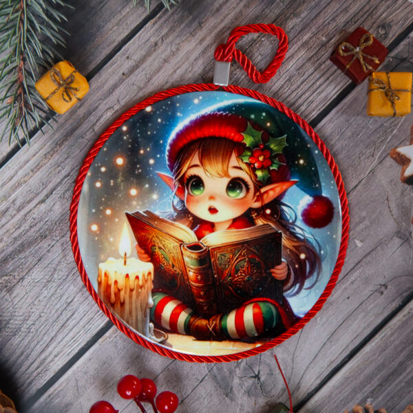 Christmas coaster for hot dishes - 17cm