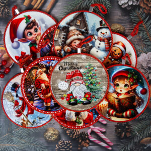 Christmas coaster for hot dishes - 17cm