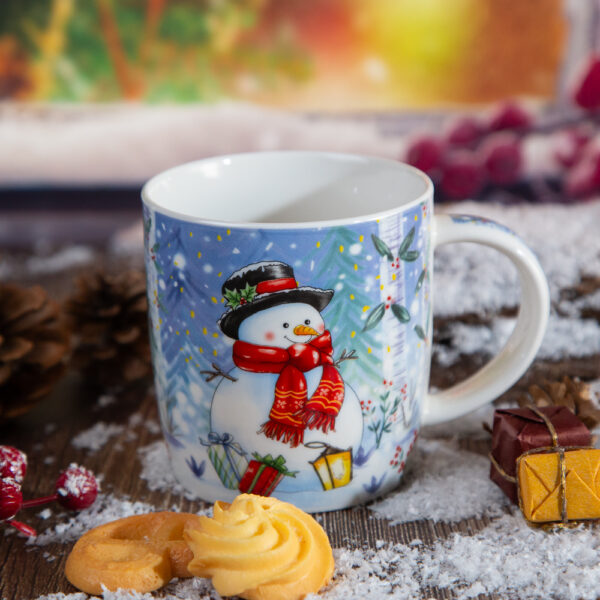 Christmas mug blue - 340ml