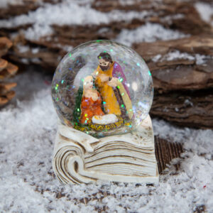 Christmas glass ball Nativity - 5cm