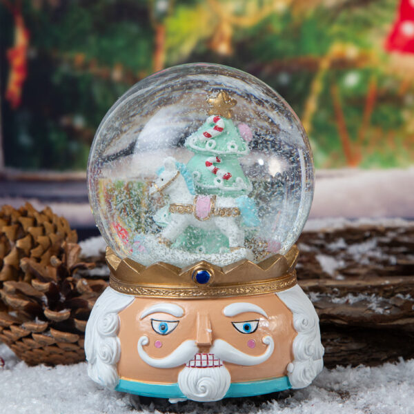 Soldier Christmas Glass Globe - 14cm