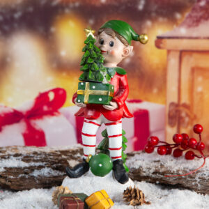 Christmas decoration Leprechaun - 24cm