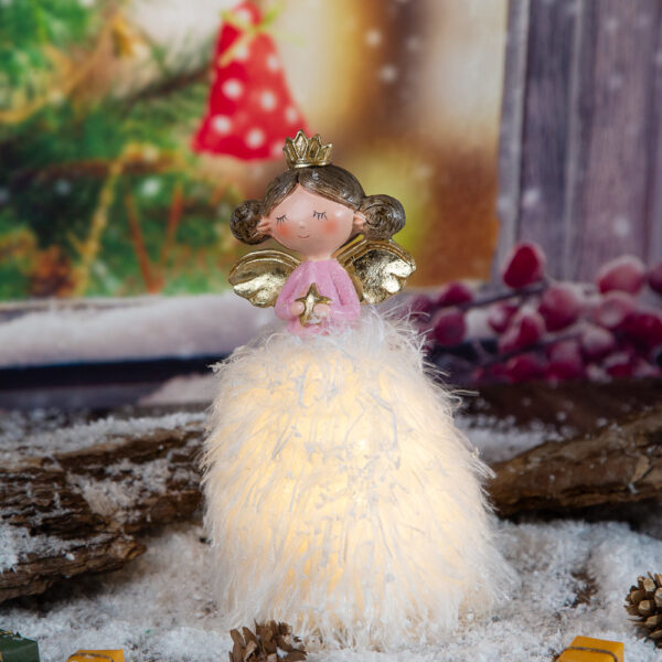 Christmas decoration Illuminated Fairy - 21cm