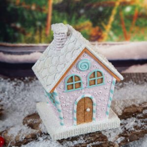 Christmas decoration Sugar house - 10cm