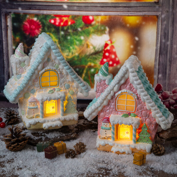 Christmas decoration Sugar house - 23cm