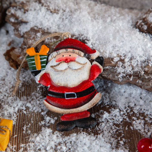 Santa Claus Christmas decoration - 9cm